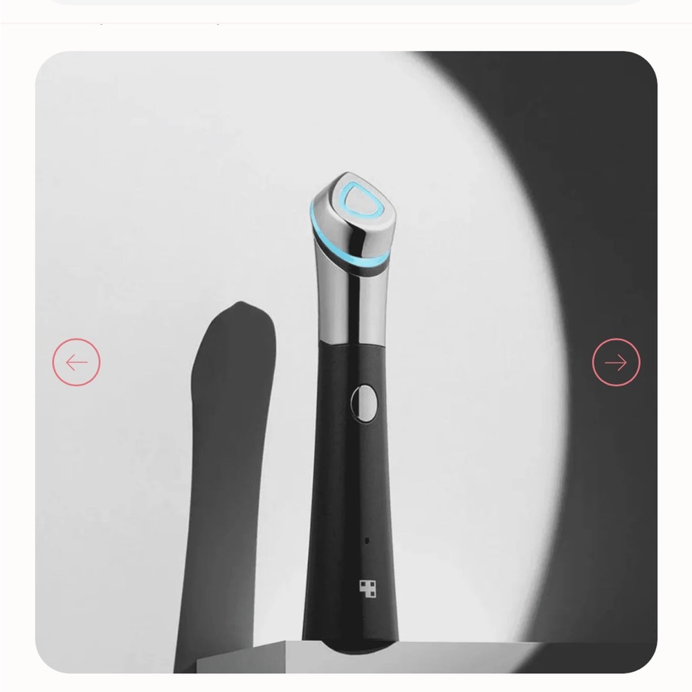 Age-R Booster Advanced Skincare Tool - Black and Silver